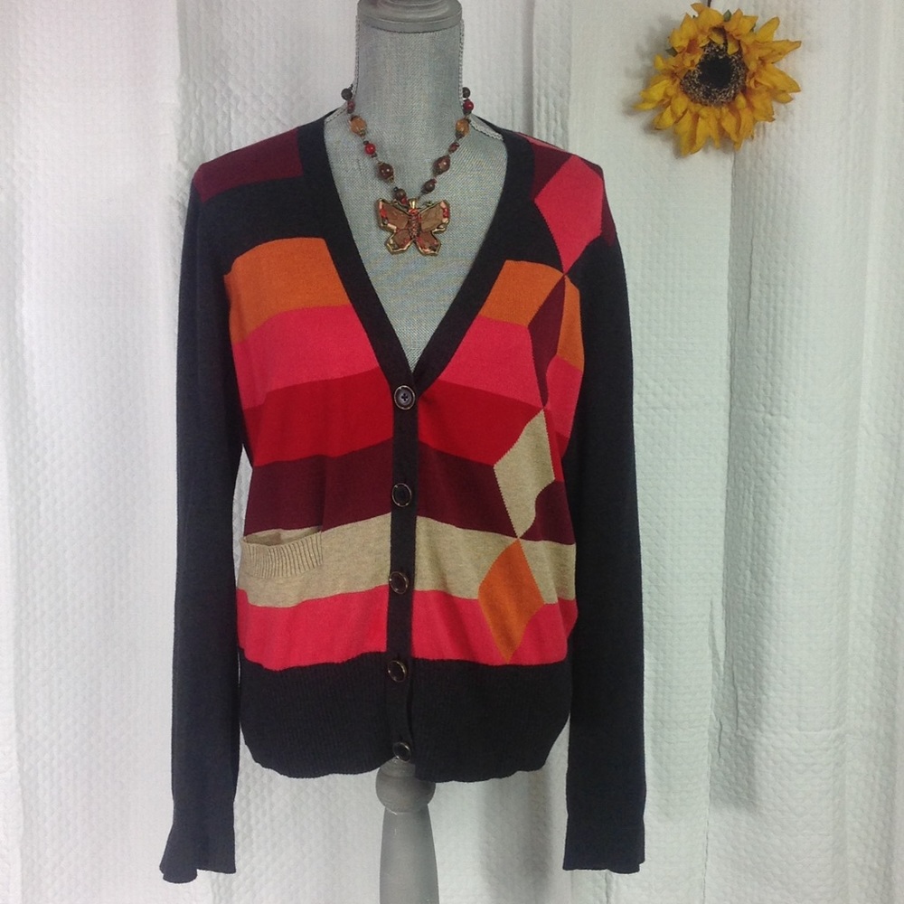 CAbi Cardigan. Size Large